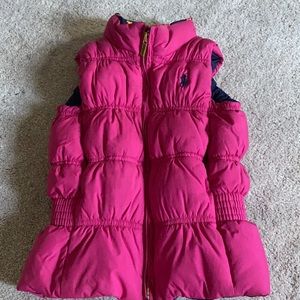 EUC Ralph Lauren Reversable Puffer Vest